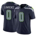 Johmsee S.Seahawks #0 DeMarcus Lawrence Player Navy Limited Vapor F.U.S.E. Home Game Stitched Jerseys