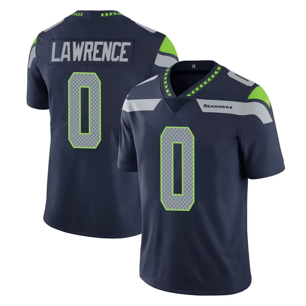 Johmsee S.Seahawks #0 DeMarcus Lawrence Player Navy Limited Vapor Untouchable Home Game Stitched Jerseys