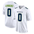 Johmsee S.Seahawks #0 DeMarcus Lawrence Player White Tundra Fashion Home Game Stitched Jerseys