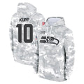 Johmsee S.Seahawks #10 Cooper Kupp Player Arctic Camo Limited Salute to Service Pullover Hoodies Game Stitched Jerseys