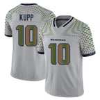 Johmsee S.Seahawks #10 Cooper Kupp Player Grey Limited 2025 Rivalries Collection Home Game Stitched Jerseys
