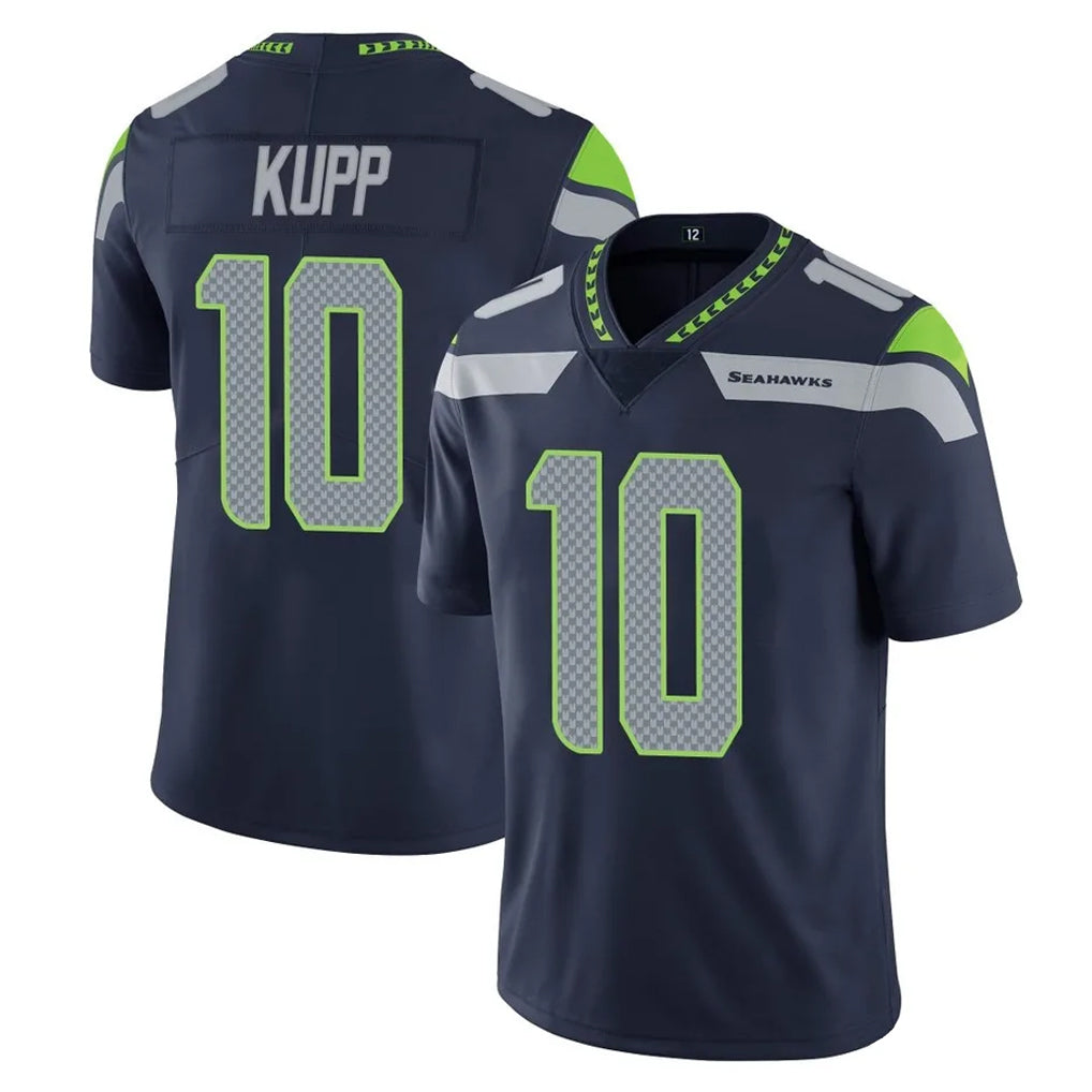 Johmsee S.Seahawks #10 Cooper Kupp Player Navy Limited Vapor Untouchable Home Game Stitched Jerseys