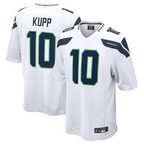 Johmsee S.Seahawks #10 Cooper Kupp Player White Replica Game Stitched Jerseys