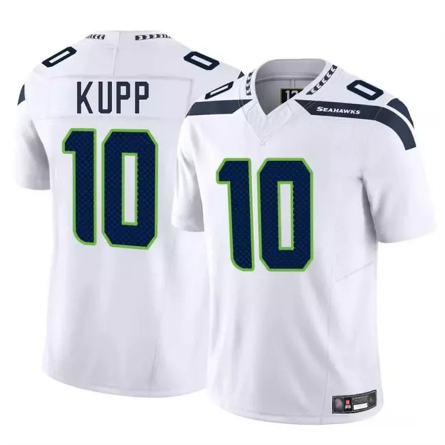 Johmsee S.Seahawks #10 Cooper Kupp Player White Vapor F.U.S.E. Limited Stitched Jerseys