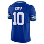 Johmsee S.Seahawks #10 Cooper Kupp Royal Alternate Vapor F.U.S.E. Limited Stitched Jerseys