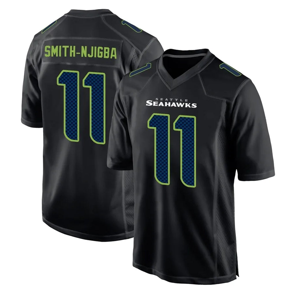 Johmsee S.Seahawks #11 Jaxon Smith-Njigba Player Black Limited Fashion Home Game Stitched Jerseys