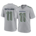 Johmsee S.Seahawks #11 Jaxon Smith-Njigba Player Gray Atmosphere Fashion Home Game Stitched Jerseys