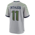 Johmsee S.Seahawks #11 Jaxon Smith-Njigba Player Grey Rivalries Collection Game Stitched Jerseys