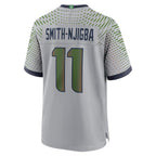 Johmsee S.Seahawks #11 Jaxon Smith-Njigba Player Grey Rivalries Collection Game Stitched Jerseys