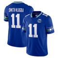 Johmsee S.Seahawks #11 Jaxon Smith-Njigba Player Royal 50th Season Vapor F.U.S.E. Limited Stitched Jerseys
