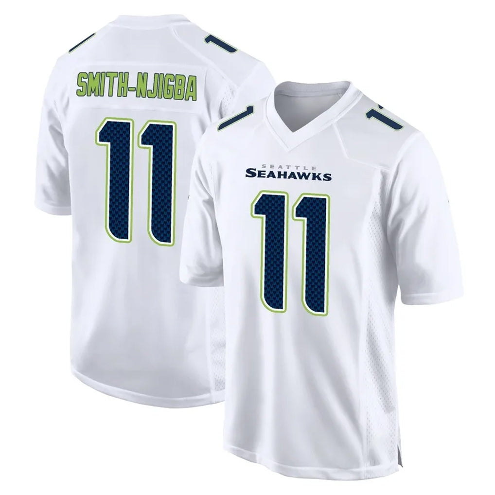 Johmsee S.Seahawks #11 Jaxon Smith-Njigba Player White Tundra Fashion Home Game Stitched Jerseys