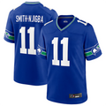 Johmsee S.Seahawks #11 Jaxon Smith-Njigba Royal Throwback Player Game Stitched American Stitched Jerseys