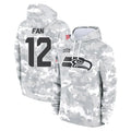 Johmsee S.Seahawks #12 12th Fan Player Arctic Camo Limited Salute to Service Pullover Hoodies Game Stitched Jerseys