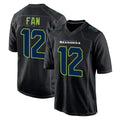 Johmsee S.Seahawks #12 12th Fan Player Black Limited Fashion Home Game Stitched Jerseys