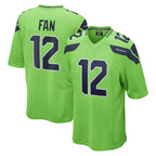 Johmsee S.Seahawks #12 12th Fan Player Green Home Game Stitched Jerseys