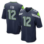 Johmsee S.Seahawks #12 12th Fan Player Navy Home Game Stitched Jerseys