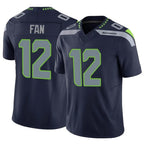 Johmsee S.Seahawks #12 12th Fan Player Navy Limited Vapor F.U.S.E. Home Game Stitched Jerseys