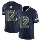 Johmsee S.Seahawks #12 12th Fan Player Navy Rivalries Vapor Limited Home Game Stitched Jerseys