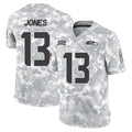 Johmsee S.Seahawks #13 Ernest Jones IV Player Arctic Camo Limited Salute To Service Home Game Stitched Jerseys