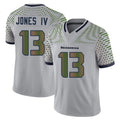 Johmsee S.Seahawks #13 Ernest Jones IV Player Grey Limited 2025 Rivalries Collection Home Game Stitched Jerseys