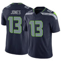 Johmsee S.Seahawks #13 Ernest Jones IV Player Navy Limited Vapor F.U.S.E. Home Game Stitched Jerseys