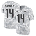 Johmsee S.Seahawks #14 Sam Darnold Player Arctic Camo Salute to Service Limited Football Jerseys