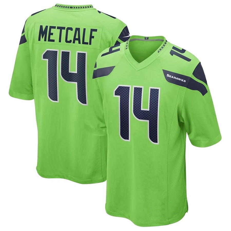 Johmsee S.Seahawks #14 Sam Darnold Player Green Home Game Football Jersey