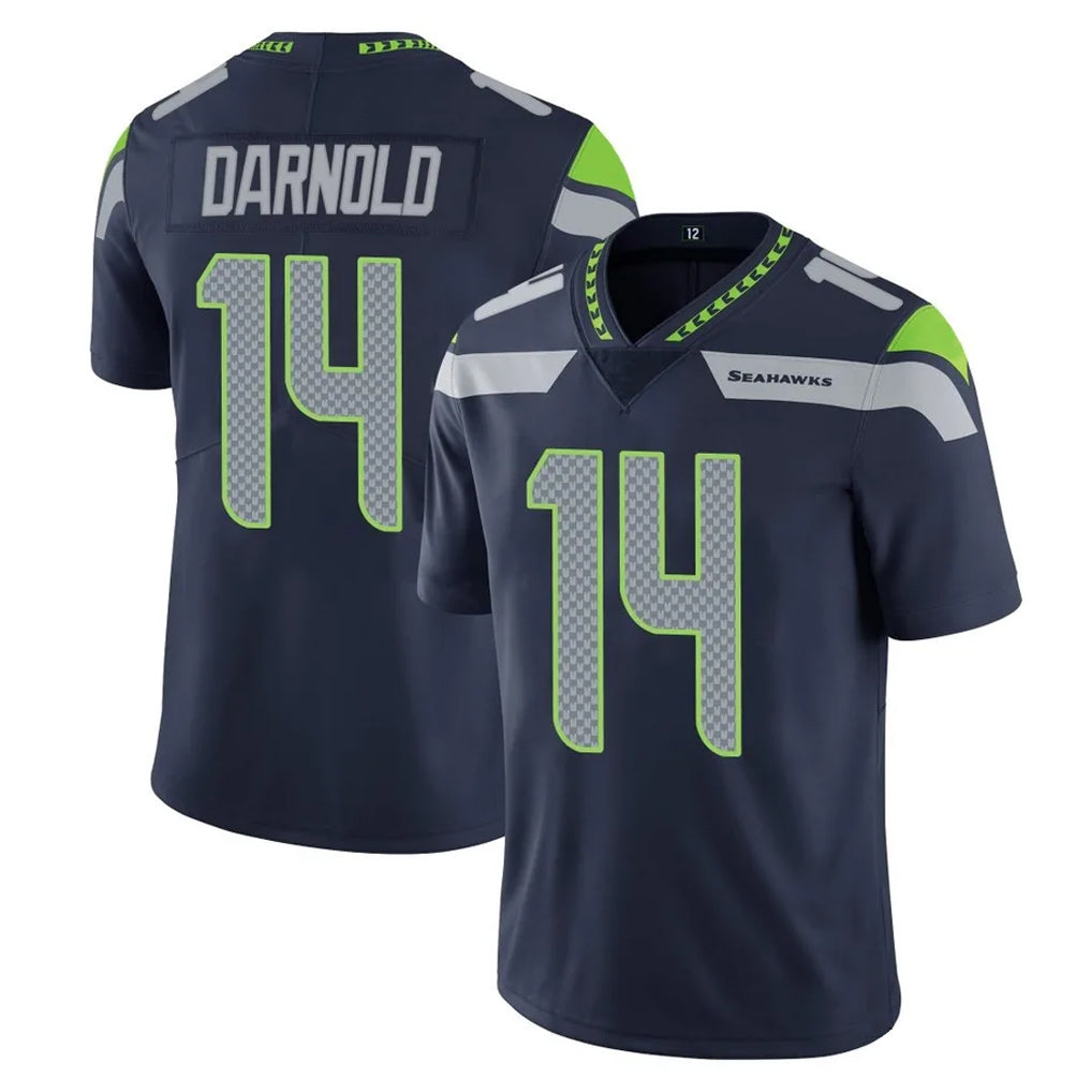 Johmsee S.Seahawks #14 Sam Darnold Player Navy Limited Vapor Untouchable Home Game Stitched Jerseys