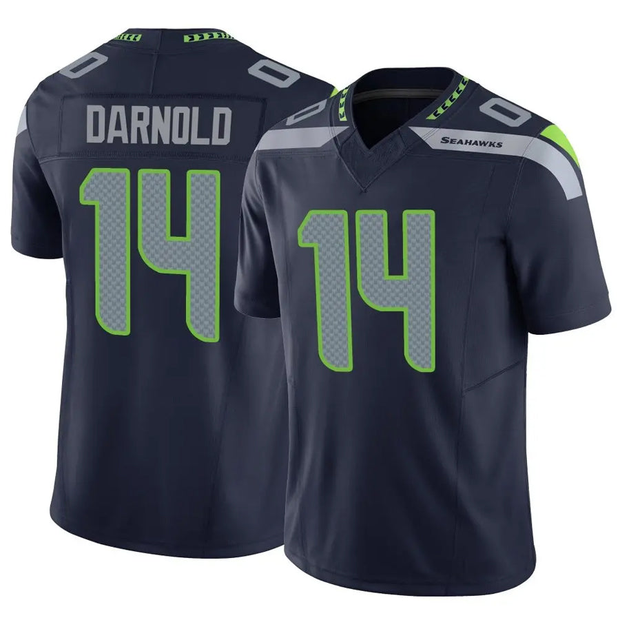 Johmsee S.Seahawks #14 Sam Darnold Player Navy Vapor F.U.S.E. Limited Football Jerseys