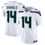 Johmsee S.Seahawks #14 Sam Darnold Player White Vapor F.U.S.E. Limited Football Jerseys