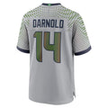 Johmsee S.Seahawks #14 Sam Darnold Player Wolf Gray Rivalries Collection Game Football Jerseys