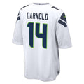 Johmsee S.Seahawks #14 Sam Darnold White Game Stitched Jerseys