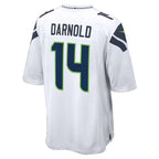 Johmsee S.Seahawks #14 Sam Darnold White Game Stitched Jerseys
