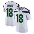 Johmsee S.Seahawks #18 Elijah Arroyo Player White Limited Vapor Untouchable Home Game Stitched Jerseys