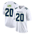 Johmsee S.Seahawks #20 Julian Love Player White Tundra Fashion Home Game Stitched Jerseys