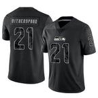 Johmsee S.Seahawks #21 Devon Witherspoon Player Black RFLCTV Limited Stitched Jerseys