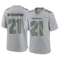 Johmsee S.Seahawks #21 Devon Witherspoon Player Gray Atmosphere Fashion Home Game Stitched Jerseys