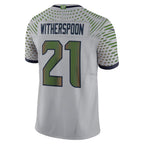 Johmsee S.Seahawks #21 Devon Witherspoon Player Gray Rivalries Collection Limited Stitched Jerseys