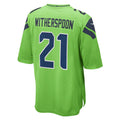 Johmsee S.Seahawks #21 Devon Witherspoon Player Green Home Game Stitched Jerseys