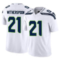 Johmsee S.Seahawks #21 Devon Witherspoon Player White Limited Vapor F.U.S.E. Home Game Stitched Jerseys