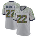 Johmsee S.Seahawks #22 Rashid Shaheed Player Grey 2025 Rivalries Collection Home Game Stitched Jerseys