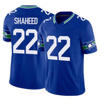 Johmsee S.Seahawks #22 Rashid Shaheed Player Royal Limited Throwback Vapor F.U.S.E. Home Game Stitched Jerseys