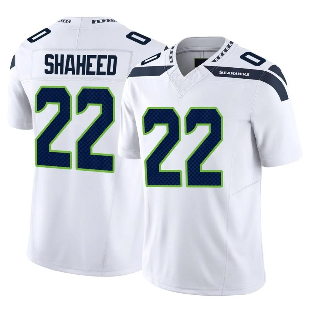 Johmsee S.Seahawks #22 Rashid Shaheed Player White Limited Vapor F.U.S.E. Home Game Stitched Jerseys
