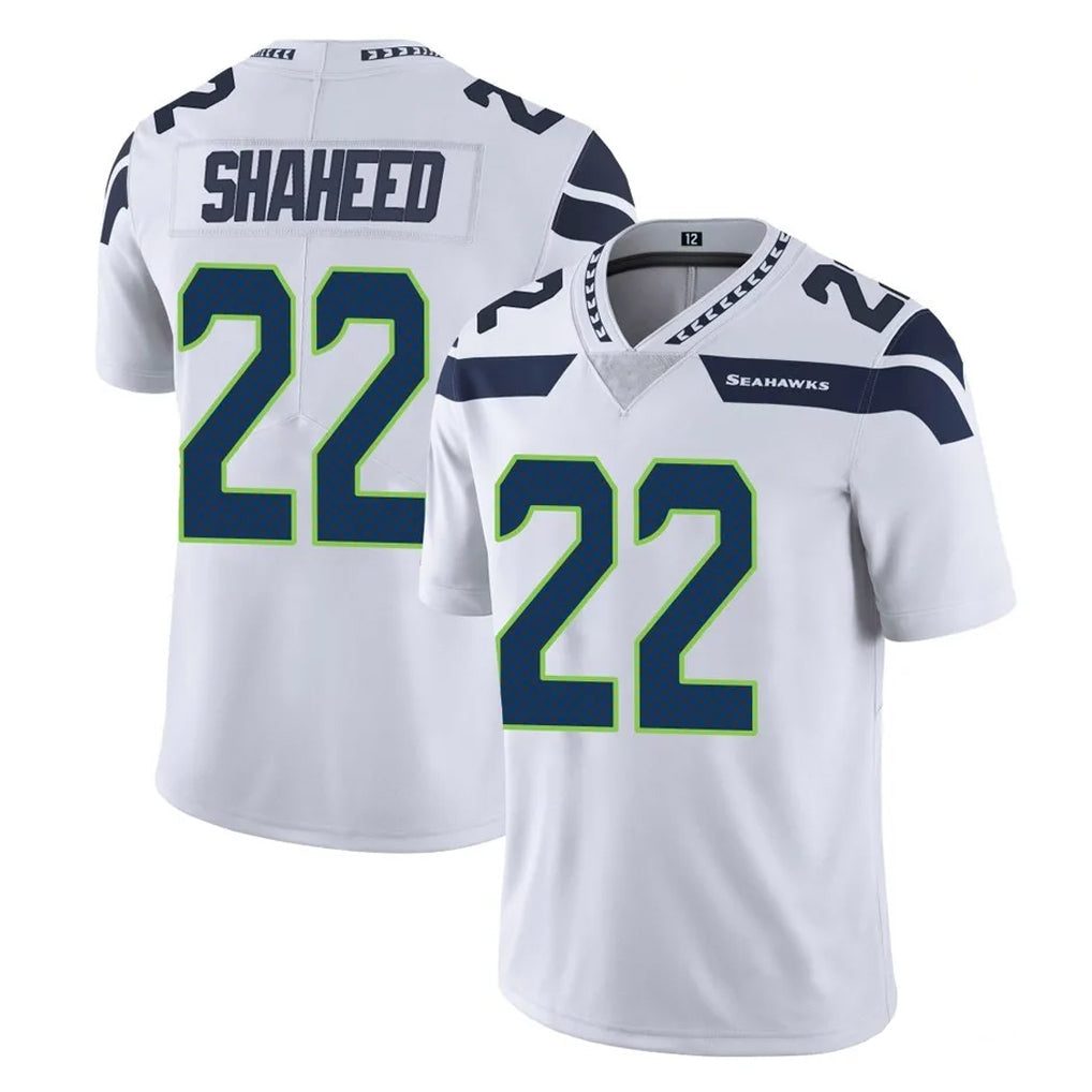Johmsee S.Seahawks #22 Rashid Shaheed Player White Limited Vapor Untouchable Home Game Stitched Jerseys