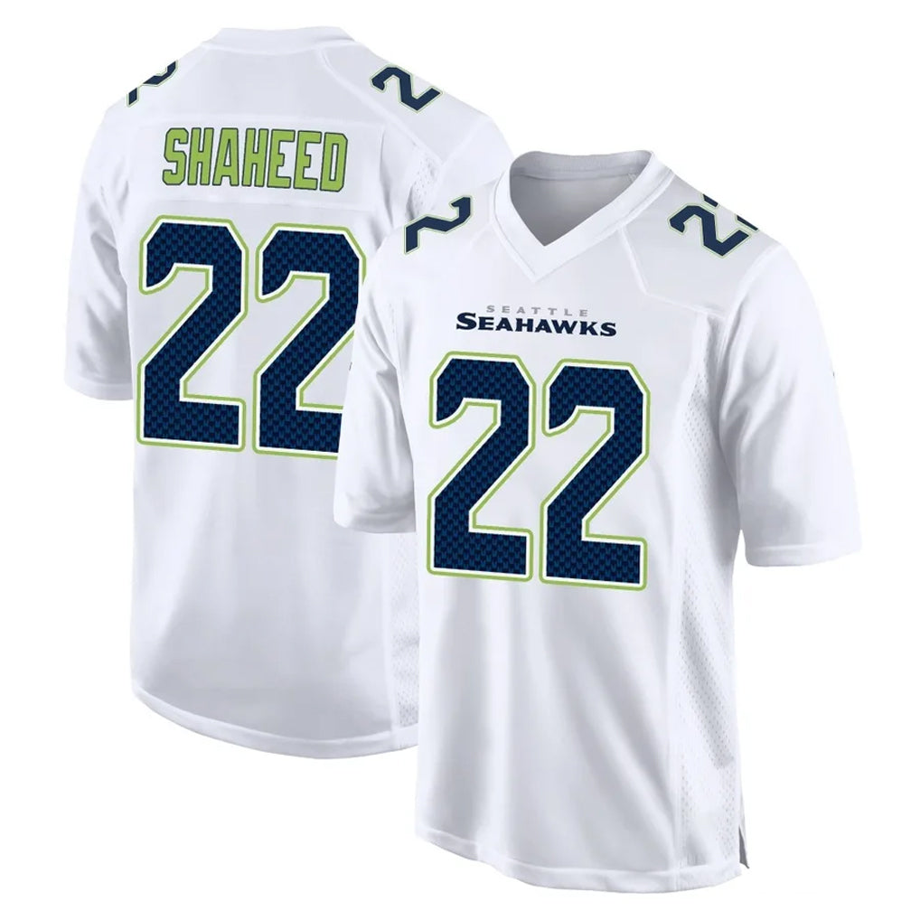 Johmsee S.Seahawks #22 Rashid Shaheed Player White Tundra Fashion Home Game Stitched Jerseys