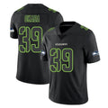 Johmsee S.Seahawks #39 Ty Okada Player Black Impact Limited Home Game Stitched Jerseys