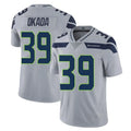 Johmsee S.Seahawks #39 Ty Okada Player Gray Limited Vapor Untouchable Home Game Stitched Jerseys