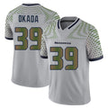 Johmsee S.Seahawks #39 Ty Okada Player Grey Limited 2025 Rivalries Collection Home Game Stitched Jerseys