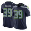 Johmsee S.Seahawks #39 Ty Okada Player Navy Limited Vapor F.U.S.E. Home Game Stitched Jerseys