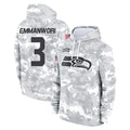 Johmsee S.Seahawks #3 Nick Emmanwori Player Arctic Camo Limited Salute to Service Pullover Hoodies Game Stitched Jerseys